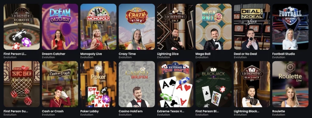 Casinò Live Dealer